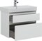 AQUANET Nova Lite 75 Тумба для ванной комнаты с раковиной (2 ящика) Тумба с раковиной AQUANET Nova Lite 75 - 2 ящика