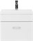 AQUANET Верона 50 Тумба для ванной комнаты с раковиной (подвесная 1 ящик) Тумба с раковиной AQUANET Verona 50 - подвесная 1 ящик