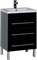 AQUANET Верона 58 Тумба для ванной комнаты с раковиной (напольная 3 ящика) Тумба с раковиной AQUANET Verona 58 - напольная 3 ящика