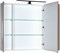 AQUANET Зеркало-шкаф Эвора 100 Зеркало-шкаф Aquanet Эвора 100
