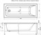 AQUANET Акриловая ванна Bright 165x70 AQUANET-00229217