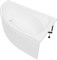 AQUANET Акриловая ванна Mia 140x80 R AQUANET-00246884