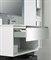 SANVIT КОНТУР Тумба подвесная для ванной комнаты с раковиной, 1 выдвижной ящик, 1 открытая ниша Тумба с раковиной SANVIT КОНТУР