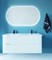SANVIT Форма 120 Тумба подвесная для ванной комнаты с двойной раковиной, 2 выдвижных ящика - фото 142647