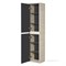 Шкаф - колонна Aquaton Лофт Урбан серый графит / дуб орегон 1A248103LQX60