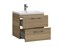 CERSANIT Тумба под раковину подвесная LARA 50 для COMO 50 орех A63413