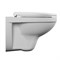 CERSANIT Delfi Подвесной унитаз с термопластным сиденьем с плавным закрыванием. MZ-DELFI-PL