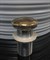 GID Золотой керамический донный клапан G100, ширина 7,5 см - фото 148018