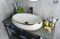 GID Раковина Nc472 52222 накладная белая / золото 60x41x15 GID-52222
