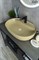 GID Раковина Sr1346 53343 накладная светло-коричневая матовая 61x41x14 GID-53343