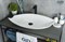 GID Раковина N9178 51171 накладная белая 74x38x13 GID-51171
