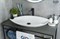 GID Раковина N9178 51171 накладная белая 74x38x13 GID-51171