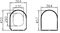 VITRA S50 Крышка-сиденье микролифт, белый 110-003-019 - фото 150708 VITRA S50 Крышка-сиденье микролифт, белый 110-003-019 - фото 150708