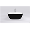 BLACK&WHITE Акриловая ванна SB111 Black (1800x750x580) - фото 151060