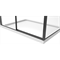 BLACK&WHITE Душевое ограждение прямоугольное S898 Black-Grey (900х1200х1950) 29926
