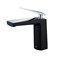 BOHEME Смеситель для умывальника VENTURO черный + хром BOHEME-371-B