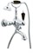 BOHEME Смеситель для ванны(душ.комплект) TRADIZIONALE NERO (Хром)_Комплект BOHEME-243
