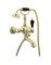 BOHEME Смеситель для ванны(душ.комплект) TRADIZIONALE NERO (Золото)_Комплект BOHEME-253