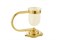 BOHEME Настольный стакан для зубных щеток MURANO GOLD - фото 154383