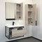 COMFORTY Тумба-умывальник Бонн 75 графит/дуб дымчатый с раковиной 75E COMFORTY 00-00008475