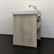 COMFORTY Тумба-умывальник "Вена-45" дуб дымчатый с раковиной Адриана 45 COMFORTY 00-00006653