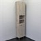 COMFORTY Шкаф-колонна "Марио-40" дуб дымчатый - фото 156243