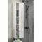 COMFORTY Шкаф-колонна "Милан-40" белый глянец - фото 156328