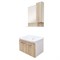 COMFORTY Тумба-умывальник "Рига-70" дуб сонома с раковиной 9335-70 COMFORTY 00004142215
