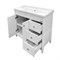 COMFORTY Тумба-умывальник "Тбилиси-90" белый глянец с раковиной XD-F90 COMFORTY 00003132630