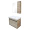 COMFORTY Тумба-умывальник "Тромсе-80" дуб сонома с раковиной Fest 80 F01 COMFORTY 00004142219