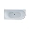 VINCEA Ванна акриловая VBT-402-1500L, 1500*750*580, цвет белый, левая, слив-перелив в комплекте, хром VBT-402-1500L