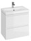 CERSANIT Тумба под раковину подвесная: MODUO SLIM для MODUO SLIM 60, белая SZ-MOD-MO60Sl/Wh