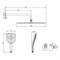 LEMARK Смеситель Atlantiss LM3225C для ванны и душа, встраиваемый LM3225C