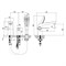 LEMARK Смеситель Melange LM4947CW на борт ванны LM4947CW