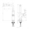 LEMARK Смеситель Ursus LM7205BL для кухни LM7205BL