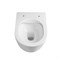 VINCEA Унитаз подвесной Evo VT1-34S безободковый, цвет белый, ультратонкое soft-close сиденье VINCEA VT1-34S
