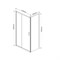 VINCEA Душевой уголок Garda VSR-1G8014CLB, 1400*800, черный, стекло прозрачное VINCEA VSR-1G8014CLB