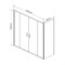 VINCEA Душевой уголок Garda VSR-1G28019CL, 1900*800, хром, стекло прозрачное VINCEA VSR-1G28019CL - фото 162637 VINCEA Душевой уголок Garda VSR-1G28019CL, 1900*800, хром, стекло прозрачное VINCEA VSR-1G28019CL - фото 162637