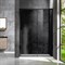 VINCEA Душевая дверь Lugano VDS-1L120CGB-1, 1200, черный, стекло тонированное - фото 162852