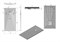 VINCEA Поддон для душа из искусственного камня VST-4SR9018W, 1800*900*30, белый матовый VINCEA VST-4SR9018W