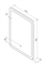 SINTESI Зеркало  BONO 50 с LED-подсветкой 500x700 SIN-SPEC-BONO-50