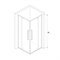 RGW SV-33B 800x800 Душевой уголок 06323388-14