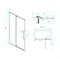 RGW SV-03 1000 Душевая дверь 06320310-11