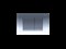 AQUATEK KDI-0000010 (001B) Панель смыва Хром глянец (клавиши квадрат) - фото 181088
