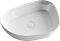 CERAMICA NOVA Умывальник чаша накладная ассиметричной формы Element 550*400*140мм CN5003 CERAMICA NOVA Умывальник чаша накладная ассиметричной формы Element 550*400*140мм CN5003
