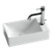 CERAMICA NOVA Element Умывальник подвесной прямоугольный (отверстие под смеситель R) Element 375*215*100мм, цвет белый - фото 181672