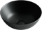 CERAMICA NOVA Умывальник чаша накладная круглая (цвет Чёрный Матовый) Element 358*358*155мм CN6004 - фото 181873