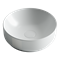 CERAMICA NOVA Умывальник чаша накладная круглая (цвет Белый Матовый) Element 355*355*125мм - фото 181889