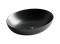 CERAMICA NOVA Умывальник чаша накладная овальная (цвет Чёрный Матовый) Element 520*395*130мм - фото 181982