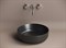 CERAMICA NOVA Умывальник чаша накладная круглая (цвет Чёрный Матовый) Element 390*390*120мм CN6022MB - фото 182061